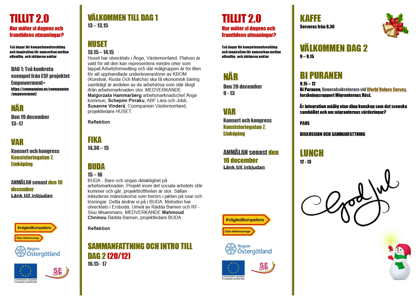 Konferens TILLIT 2.0.