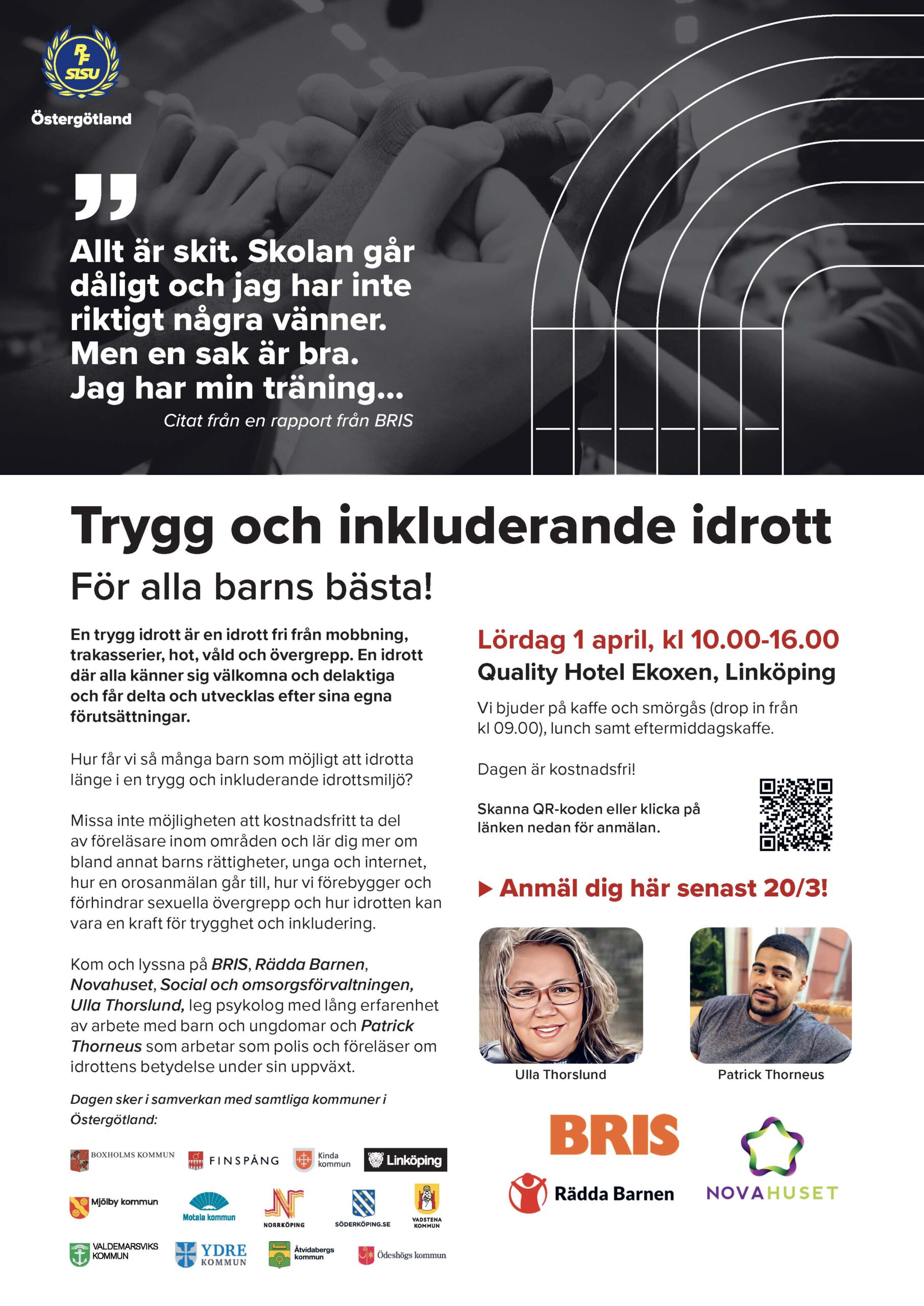 Trygg och inkluderande idrott. För alla barns bästa!